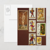 0 Der Narr Postkarte (Vorne/Hinten)