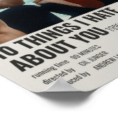 0 Dinge, die ich an dir hasse 999 Poster (Ecke)