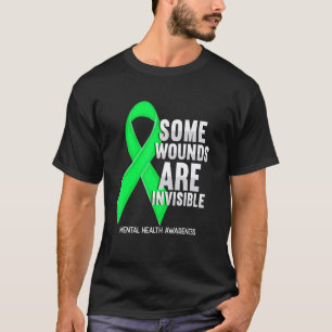 0 Einige Wunden sind unsichtbar - Bewusstsein für T-Shirt