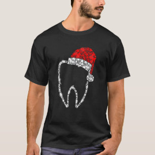 0 Frohe Weihnachten Zahnarzt Zahnmedizin Zahn Zähn T-Shirt
