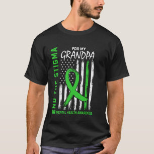 0 Grüne Band Mental Health Awareness Artikel Groß T-Shirt