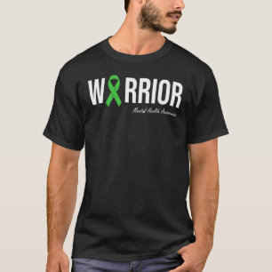 0 Grüne Schleife für psychisches Gesundheitsbewuss T-Shirt