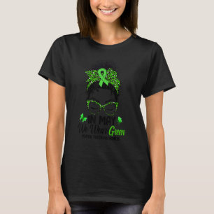 0 Grüner unordentlicher Knoten im Mai Wir tragen g T-Shirt