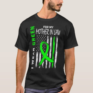 0 Ich trage grüne Schwiegermutter Zerebralparese-B T-Shirt