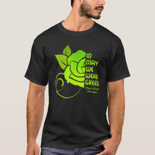 0 Im Mai tragen wir grünes Bewusstsein für psychis T-Shirt