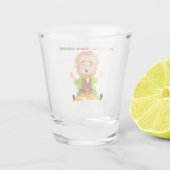 0 % Irisch, 100 % Betrunken Kobold Schnapsglas (Rückseite)