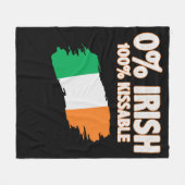 0 % Irisch 100 % Kissable Fleecedecke (Vorderseite (Horizontal))