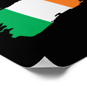 0 % Irisch 100 % Kissable Poster (Ecke)