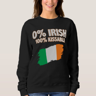 0 % Irisch 100 % Kissable Sweatshirt