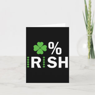 0% Irischer Lucky Shamrock Zero Prozent Irischer S Karte