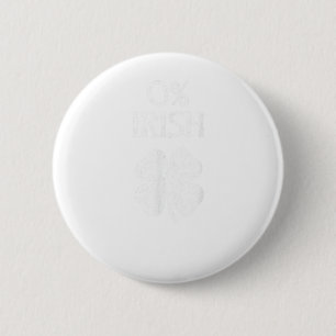 0% Irischer St. Patrick's Day Zero Prozent Grafik Button
