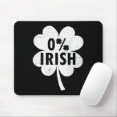 0 % irisches Kleeblatt Happy Go Lucky Charm St Pat Mousepad (Mit Mouse)