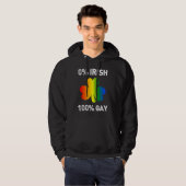 0 Irish 100 Gay St Saint Patrick's Day Hoodie (Vorne ganz)