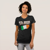 0% Irish 100% Kissable T-Shirt (Vorne ganz)