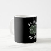 0 Irish 100 Loa Kleeblatt Kaffeetasse (Vorderseite Links)