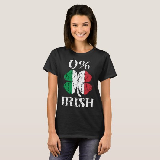 0 Irish Irish St Patrick s Day Shamrock Pattys Iri T-Shirt (Vorne ganz)