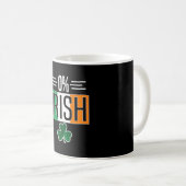 0 Irish St Patricks Day Irish Zero Percent Shmaroc Kaffeetasse (VorderseiteRechts)