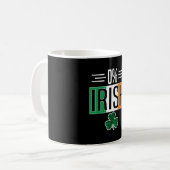 0 Irish St Patricks Day Irish Zero Percent Shmaroc Kaffeetasse (Vorderseite Links)