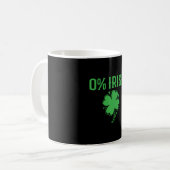 0 Irish St Patricks Day Kaffeetasse (Vorderseite Links)