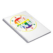 0 Liberal 100 Gay LGBT Design für Konservative Notizblock (Rechte Seite)