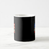 0% liberal Null Prozent liberale Republikaner-Flag Kaffeetasse (Mittel)