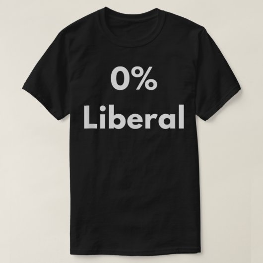 0 Liberal T-Shirt (Design vorne)