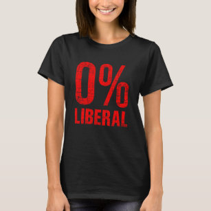 0% Liberale, Null Prozent Liberale, antiliberale T T-Shirt