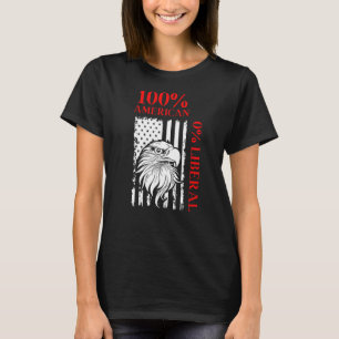 0 Liberale Null Prozent Proud Republikaner gegen L T-Shirt