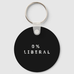 0 % Liberale Republikanische Konservative Republik Schlüsselanhänger