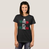 0 Mexican With Sombrero And Mustache For Cinco de T-Shirt (Vorne ganz)