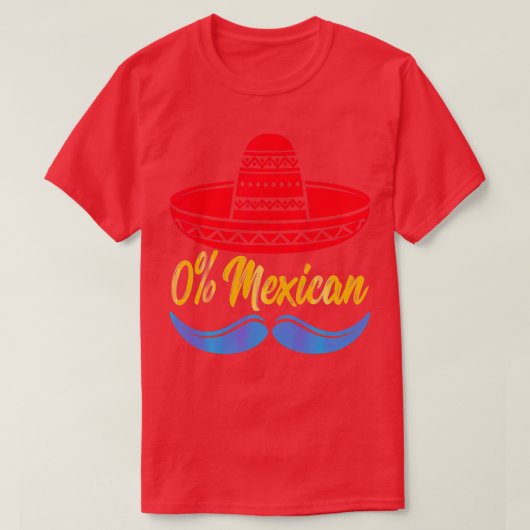 0 mexikanisch T-Shirt (Design vorne)