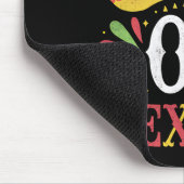 0 % mexikanische Null Prozent Funny Cinco De Mayo Mousepad (Ecke)