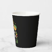 0 % mexikanische Null Prozent Funny Cinco De Mayo Pappbecher (Links)