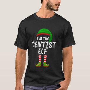 0 passende Familie Ich bin der Zahnarzt Elf Weihna T-Shirt
