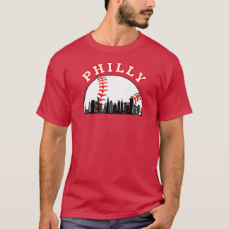 0 Philly Baseball Shirt Philly PA City Skylin