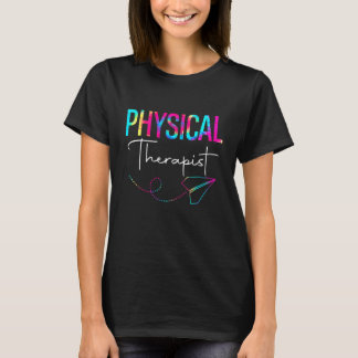 0 Physiotherapeut Pt Bewegung Tie Dye Physiotherap T-Shirt