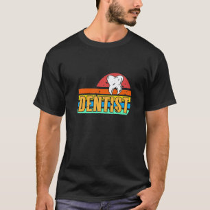 0 Retro Vintage Zahnarzt Tollster Zahnarzt Geschen T-Shirt