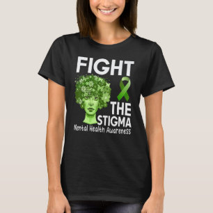 0 Stigmatisierung bekämpfen Mental Gesunde Angeleg T-Shirt