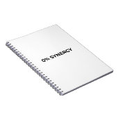 0% Synergy Minimalist Professional Notebook Notizblock (Rechte Seite)