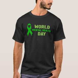 0 T-Shirt für psychische Gesundheitsaufklärung - W