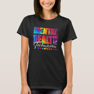 0 Tag des Mental Health Technikers zum Dank Tie Dy T-Shirt
