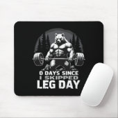0 Tage seit dem übersprungenen Beintraining Kraftt Mousepad (Mit Mouse)