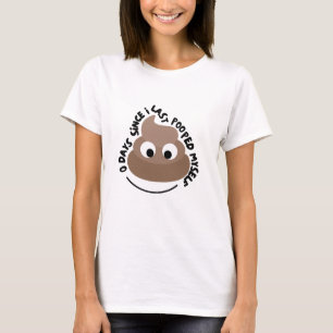 0 Tage seit ich zuletzt mein Shirt Gekackt habe