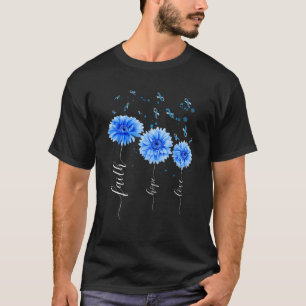 0 Typ-1-Diabetes Gänseblümchen Diabetes-Bewusstsei T-Shirt