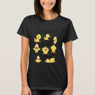 0 Überhaupt nicht alle in einer Reihe, lustige gei T-Shirt