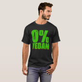0 Vegane Grilling Phrase Fleisch Pitmaster T-Shirt (Vorne ganz)
