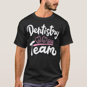 0 Zahnarzt Zahnarzthelferin Zahnärztliche Fachhelf T-Shirt