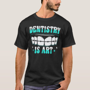 0 Zahnmedizin ist Zahnarzt Oral Chirurg Mundpflege T-Shirt