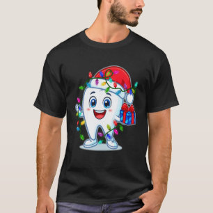 0 Zahntruppe Weihnachten Santa Zahn Zahnarzt Lusti T-Shirt