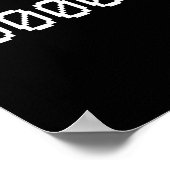 1000011 Binärcode 67 Meme Computer Coding Lustig Poster (Ecke)